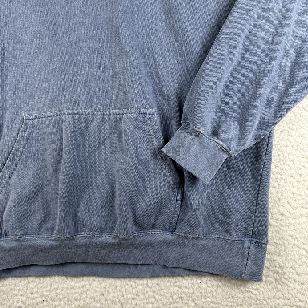 Seaside Hoodie Sweatshirt Womens Large Blue Comfort Colors Beach Pullover - Picture 4 of 12